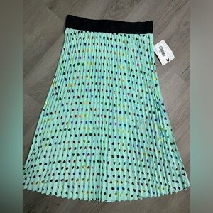 BNWT LuLaRoe Elegant Jill Skirt Women’s Small S Rainbow Hearts Unicorn Rare